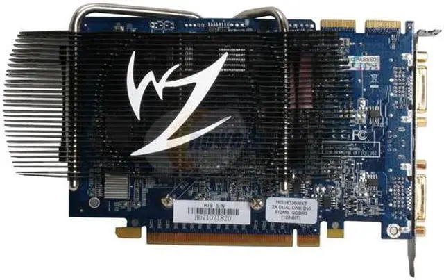 Alt view image 4 of 7 - HIS Radeon HD 2600XT 512MB GDDR3 PCI Express x16 CrossFireX Support Graphics Card H260XTP512DDN-R