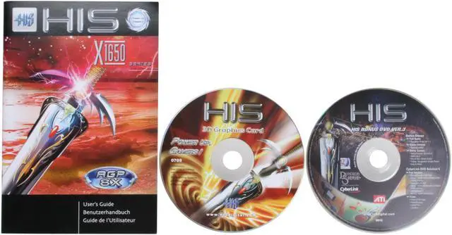 Alt view image 8 of 9 - HIS Radeon X1650GT 512MB GDDR3 AGP 8X Graphics Card H165GTQT512GDDAN-R