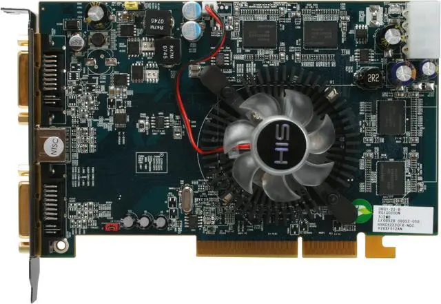 Alt view image 10 of 13 - HIS Radeon HD 2600XT 512MB GDDR3 AGP 4X/8X Graphics Card H26XF512ANP