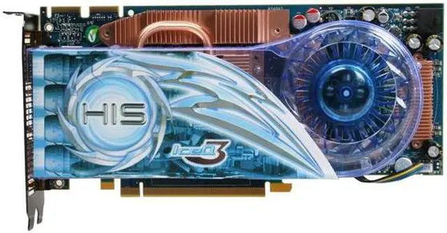 Alt view image 3 of 10 - HIS Radeon HD 3850 512MB GDDR3 PCI Express 2.0 x16 CrossFireX Support Graphics Card H385Q512NP