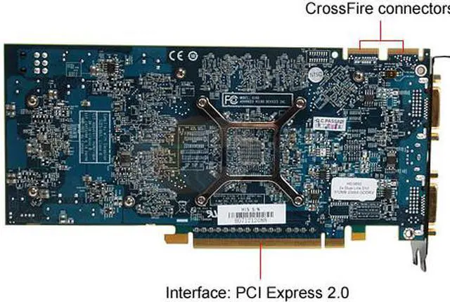 Alt view image 4 of 10 - HIS Radeon HD 3850 512MB GDDR3 PCI Express 2.0 x16 CrossFireX Support Graphics Card H385Q512NP