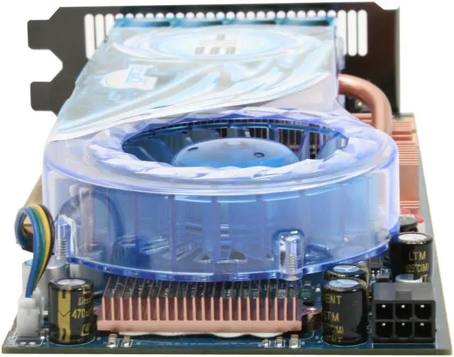 Alt view image 5 of 10 - HIS Radeon HD 3850 512MB GDDR3 PCI Express 2.0 x16 CrossFireX Support Graphics Card H385Q512NP