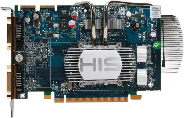 Alt view image 3 of 7 - HIS Radeon HD 3650 512MB GDDR3 PCI Express 2.0 x16 CrossFireX Support Graphics Card H365P512GNP