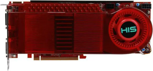 Alt view image 3 of 11 - HIS Radeon HD 3870 X2 1GB (512MB x 2) GDDR3 PCI Express x16 CrossFireX Support Graphics Card H387X2F1GNP