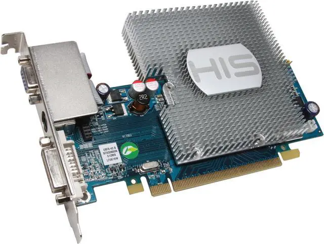 Main image of HIS Radeon HD 3450 512MB GDDR2 PCI Express 2.0 x16 Graphics Card H345H512NS