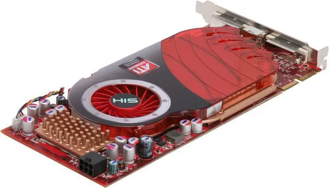 Alt view image 5 of 6 - HIS Radeon HD 4850 512MB GDDR3 PCI Express 2.0 x16 CrossFireX Support Graphics Card H485F512P