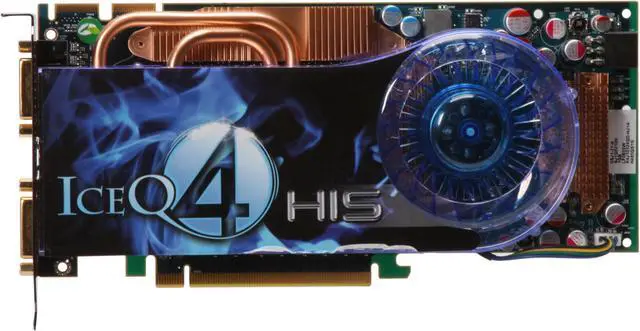 Alt view image 3 of 5 - HIS Radeon HD 4850 1GB GDDR3 PCI Express 2.0 x16 CrossFireX Support Graphics Card H485QS1GP
