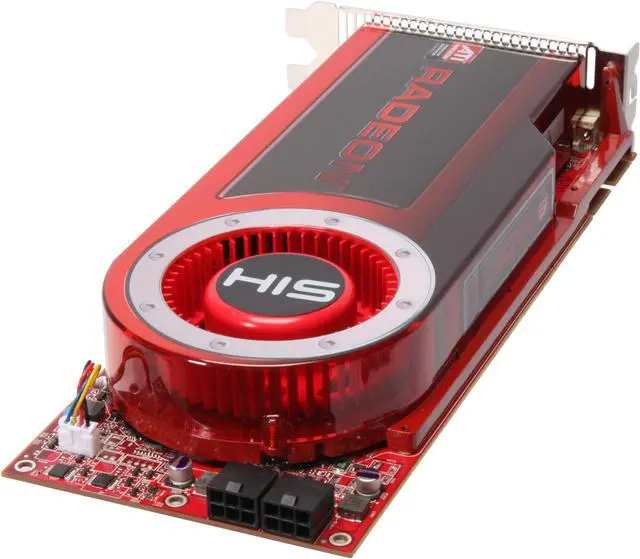 Alt view image 5 of 6 - HIS Radeon HD 4870 1GB GDDR5 PCI Express 2.0 x16 CrossFireX Support Graphics Card H487F1GP