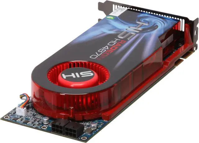 Alt view image 5 of 6 - HIS Radeon HD 4870 512MB GDDR5 PCI Express 2.0 x16 CrossFireX Support Graphics Card H487FT512P