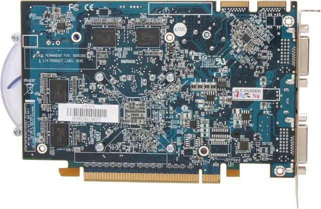 Alt view image 4 of 5 - HIS Radeon HD 4670 512MB GDDR3 PCI Express 2.0 x16 CrossFireX Support Graphics Card H467QS512P