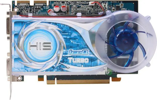 Alt view image 3 of 5 - HIS Hightech H467QT512P Radeon HD 4670 IceQ Turbo 512MB 128-bit GDDR3 PCI Express 2.0 x16 HDCP Ready CrossFire Supported Video Card