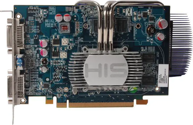 Alt view image 3 of 5 - HIS Radeon HD 4650 512MB GDDR2 PCI Express 2.0 x16 CrossFireX Support Graphics Card H465P512P