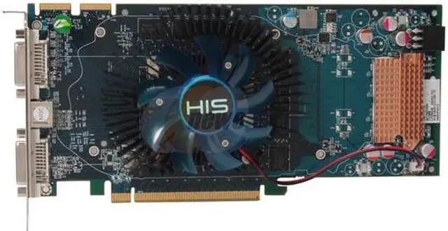 Alt view image 3 of 6 - HIS Radeon HD 4850 512MB GDDR3 PCI Express 2.0 x16 CrossFireX Support Graphics Card H485FN512P