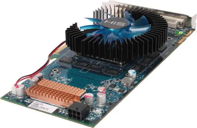 Alt view image 5 of 6 - HIS Radeon HD 4850 512MB GDDR3 PCI Express 2.0 x16 CrossFireX Support Graphics Card H485FN512P