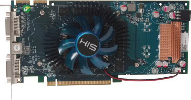 Alt view image 3 of 6 - HIS Radeon HD 4830 512MB GDDR3 PCI Express 2.0 x16 CrossFireX Support Graphics Card H483FN512P