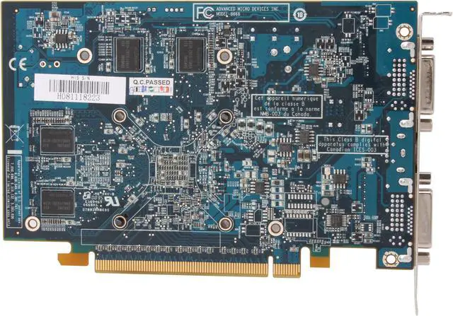 Alt view image 4 of 5 - HIS Radeon HD 4650 512MB DDR2 PCI Express 2.0 x16 CrossFireX Support Graphics Card H465FS512P