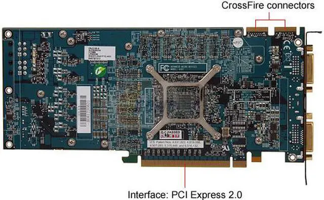 Alt view image 4 of 6 - HIS Radeon HD 4870 512MB GDDR5 PCI Express 2.0 x16 CrossFireX Support Graphics Card H487QT512P