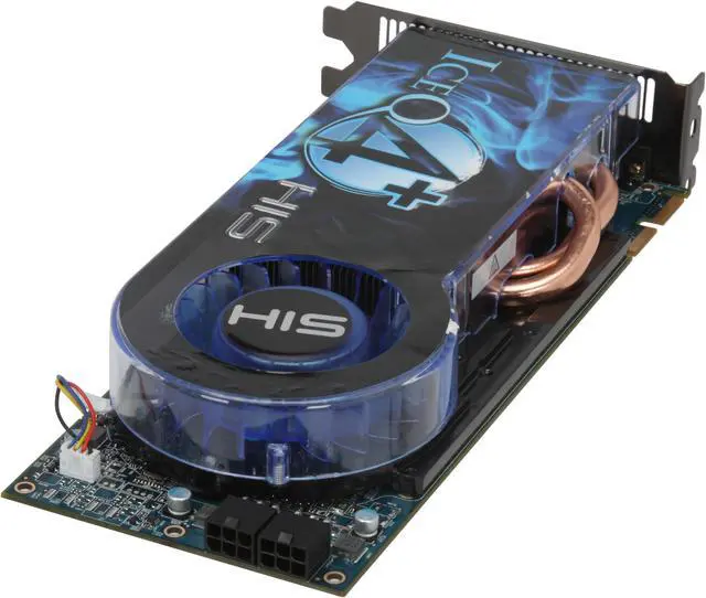 Alt view image 5 of 6 - HIS Radeon HD 4870 512MB GDDR5 PCI Express 2.0 x16 CrossFireX Support Graphics Card H487QT512P