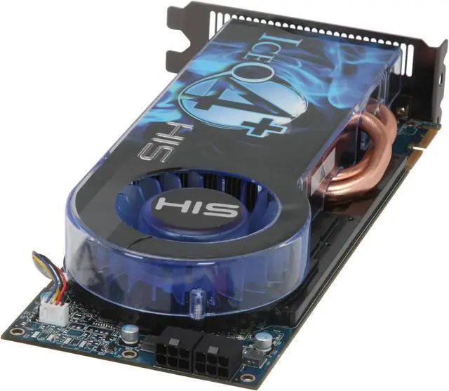 Alt view image 5 of 6 - HIS Radeon HD 4870 1GB GDDR5 PCI Express 2.0 x16 CrossFireX Support Graphics Card H487QT1GP