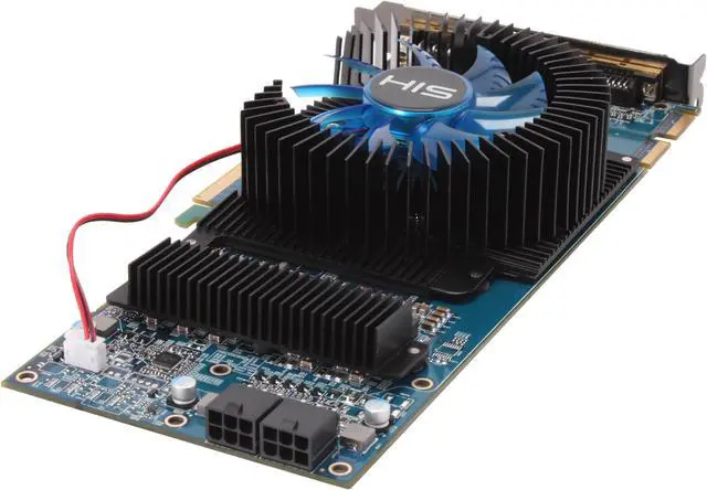 Alt view image 5 of 6 - HIS Radeon HD 4870 1GB GDDR5 PCI Express 2.0 x16 CrossFireX Support Graphics Card H487FN1GP