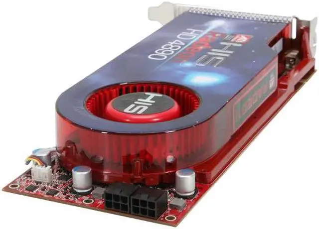 Alt view image 5 of 6 - HIS Radeon HD 4890 1GB GDDR5 PCI Express 2.0 x16 CrossFireX Support Graphics Card H489F1GP