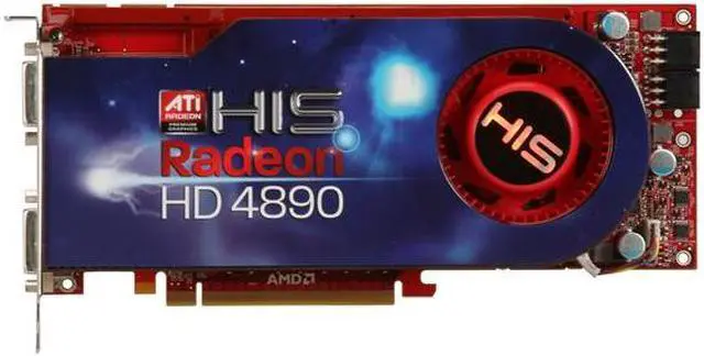 Alt view image 3 of 4 - HIS Radeon HD 4890 1GB GDDR5 PCI Express 2.0 x16 CrossFireX Support Graphics Card H489FT1GP