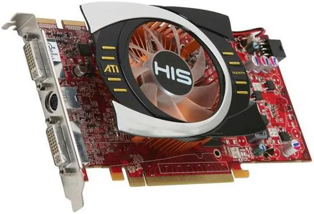 Main image of HIS Radeon HD 4770 512MB GDDR5 PCI Express 2.0 x16 CrossFireX Support Graphics Card H477F512P