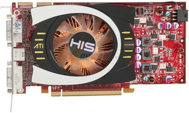 Alt view image 3 of 3 - HIS Radeon HD 4770 512MB GDDR5 PCI Express 2.0 x16 CrossFireX Support Graphics Card H477F512P
