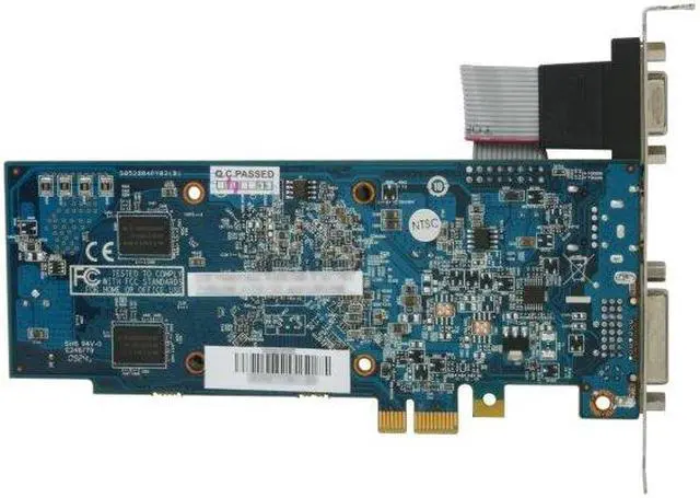 Alt view image 5 of 5 - HIS Radeon HD 4350 512MB DDR2 PCI Express x1 Low Profile Ready Graphics Card H435F512EP