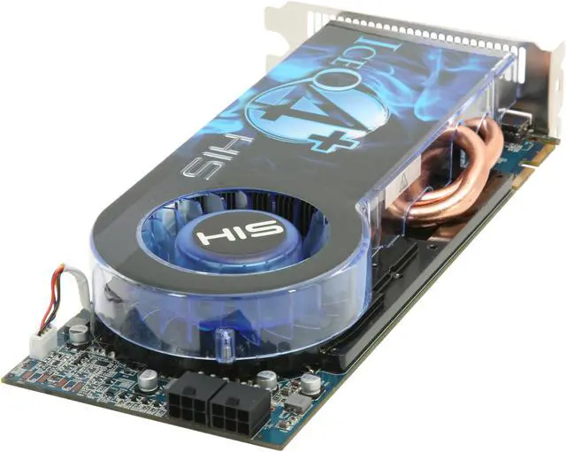 Alt view image 5 of 6 - HIS Radeon HD 4870 1GB GDDR5 PCI Express 2.0 x16 CrossFireX Support Graphics Card H487Q1GH