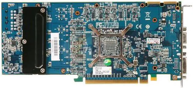 Alt view image 4 of 5 - HIS Radeon HD 4870 1GB GDDR5 PCI Express 2.0 x16 CrossFireX Support Graphics Card H487FM1GH