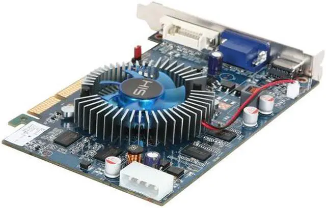 Alt view image 5 of 6 - HIS Radeon HD 4650 1GB DDR3 AGP 4X/8X Graphics Card H465F1GHA