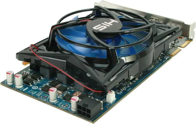 Alt view image 5 of 6 - HIS iCooler IV Radeon HD 5750 1GB GDDR5 PCI Express 2.1 x16 CrossFireX Support Graphics Card H575FN1GD
