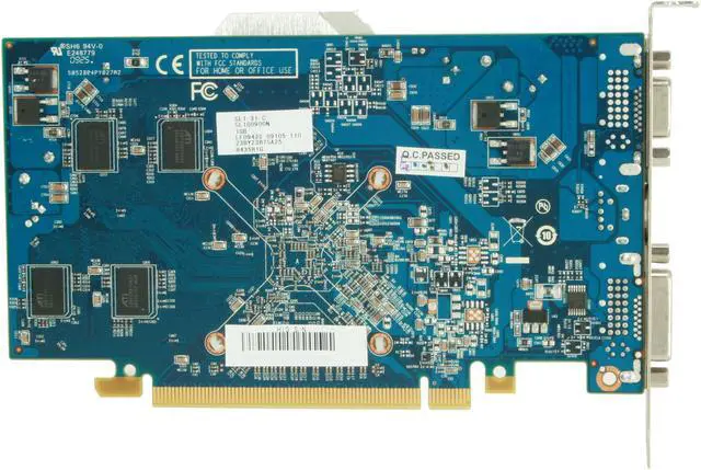 Alt view image 4 of 5 - HIS Radeon HD 4350 1GB DDR2 PCI Express 2.0 x16 Graphics Card H435H1G
