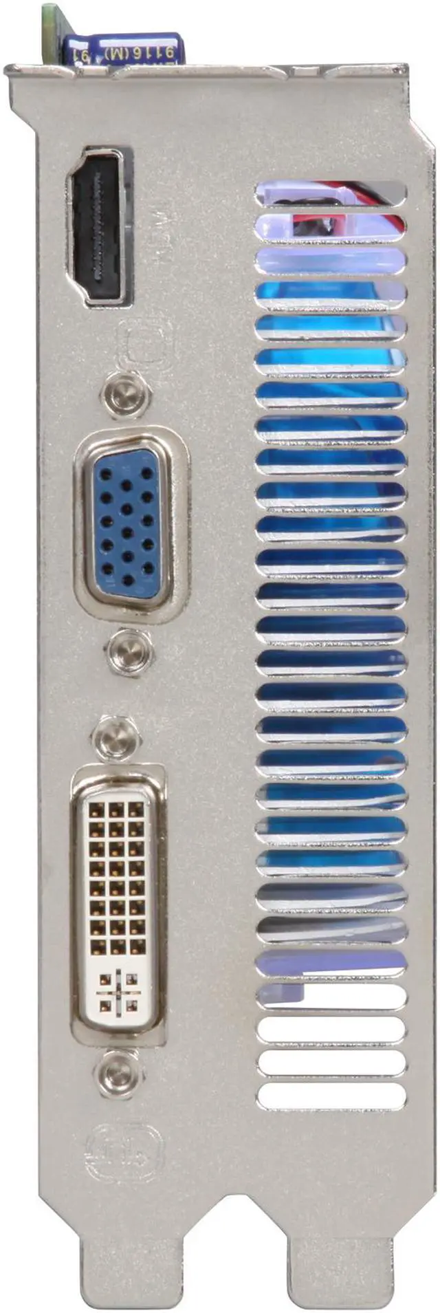 Alt view image 2 of 5 - HIS Radeon HD 4670 1GB DDR3 PCI Express 2.0 x16 CrossFireX Support Graphics Card H467QR1GH