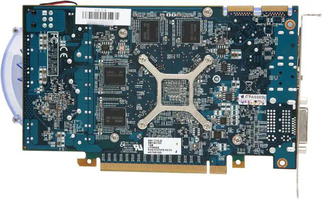 Alt view image 4 of 6 - HIS Radeon HD 5750 1GB GDDR5 PCI Express 2.1 x16 CrossFireX Support Graphics Card H575Q1GD