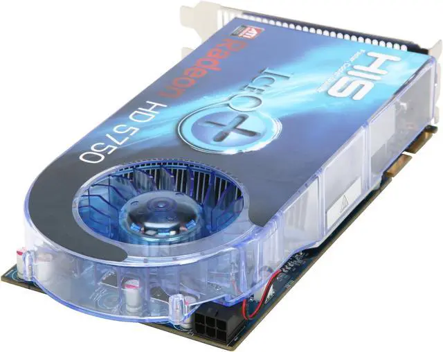 Alt view image 5 of 6 - HIS Radeon HD 5750 1GB GDDR5 PCI Express 2.1 x16 CrossFireX Support Graphics Card H575Q1GD