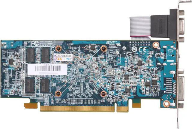 Alt view image 4 of 5 - HIS Radeon HD 5450 (Cedar) 1GB DDR3 PCI Express 2.1 x16 Low Profile Ready Graphics Card H545H1G