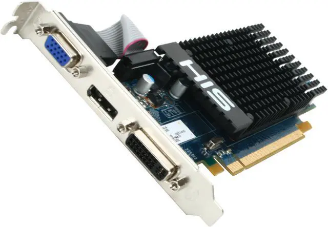 Main image of HIS Radeon HD 5450 (Cedar) 1GB DDR3 PCI Express 2.1 x16 Low Profile Graphics Card H545H1GDL