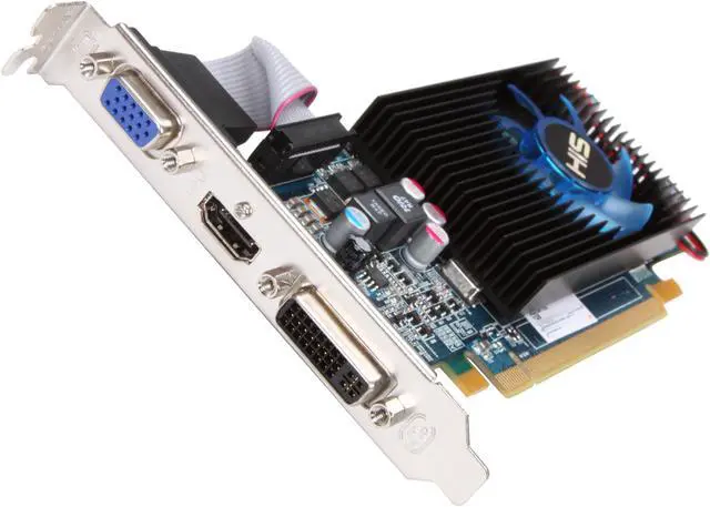 Main image of HIS Radeon HD 5570 1GB DDR3 PCI Express 2.1 x16 CrossFireX Support Low Profile Ready Graphics Card H557F1G