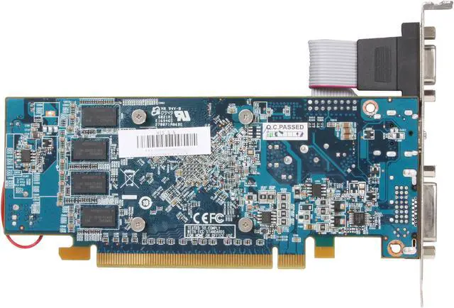 Alt view image 4 of 5 - HIS Radeon HD 5570 1GB DDR3 PCI Express 2.1 x16 CrossFireX Support Low Profile Ready Graphics Card H557F1G