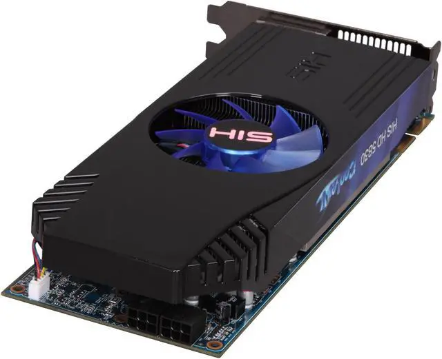 Alt view image 5 of 6 - HIS iCooler V Radeon HD 5830 1GB GDDR5 PCI Express 2.1 x16 CrossFireX Support Graphics Card H583FN1GD