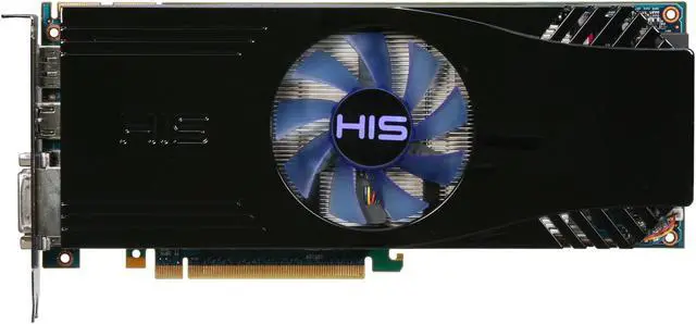 Alt view image 3 of 6 - HIS Radeon HD 5870 1GB GDDR5 PCI Express 2.1 x16 CrossFireX Support Graphics Card H587FN1GD