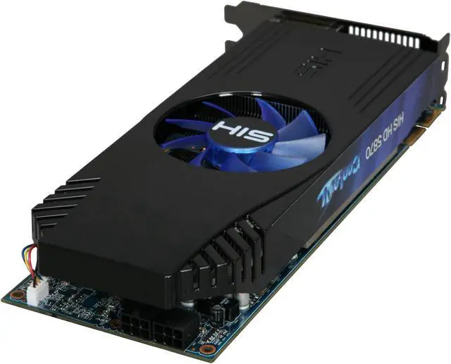 Alt view image 5 of 6 - HIS Radeon HD 5870 1GB GDDR5 PCI Express 2.1 x16 CrossFireX Support Graphics Card H587FN1GD