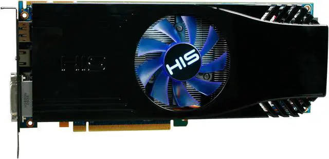 Alt view image 3 of 6 - HIS Radeon HD 5850 (Cypress Pro) 1GB GDDR5 PCI Express 2.1 x16 CrossFireX Support Graphics Card H585FN1GD