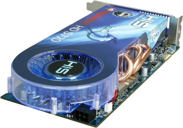 Alt view image 5 of 7 - HIS IceQ 5 H577QT1GD Radeon HD 5770 Turbo 1GB 128-bit GDDR5 PCI Express 2.1 x16 HDCP Ready CrossFireX Support Video Card w/ Eyefinity