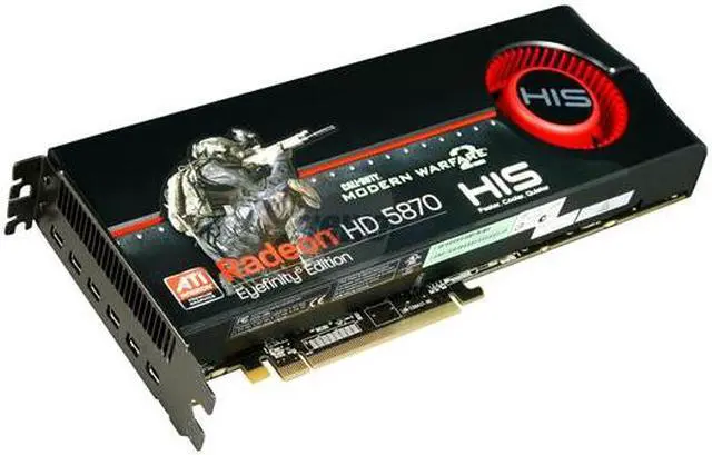 HIS Radeon HD 5870 Graphics Card H587F2G6DG