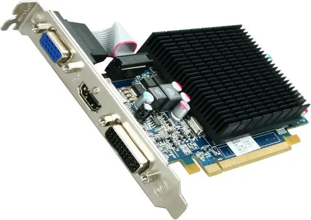 Main image of HIS Silence Radeon HD 5570 1GB DDR3 PCI Express 2.1 x16 Low Profile Ready Graphics Card H557HR1G