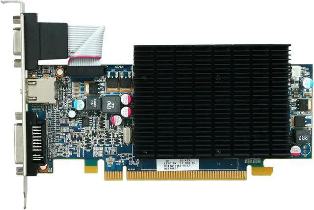 Alt view image 3 of 5 - HIS Silence Radeon HD 5570 1GB DDR3 PCI Express 2.1 x16 Low Profile Ready Graphics Card H557HR1G