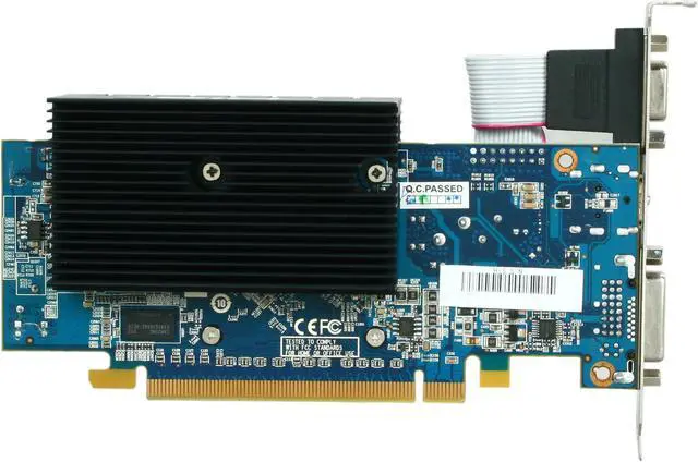 Alt view image 4 of 5 - HIS Silence Radeon HD 5570 1GB DDR3 PCI Express 2.1 x16 Low Profile Ready Graphics Card H557HR1G